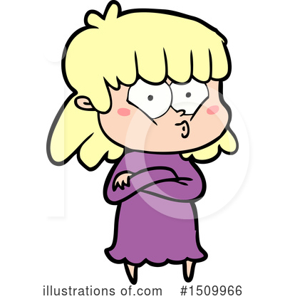 Royalty-Free (RF) Girl Clipart Illustration by lineartestpilot - Stock Sample #1509966
