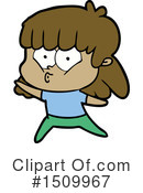 Girl Clipart #1509967 by lineartestpilot