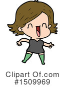 Girl Clipart #1509969 by lineartestpilot