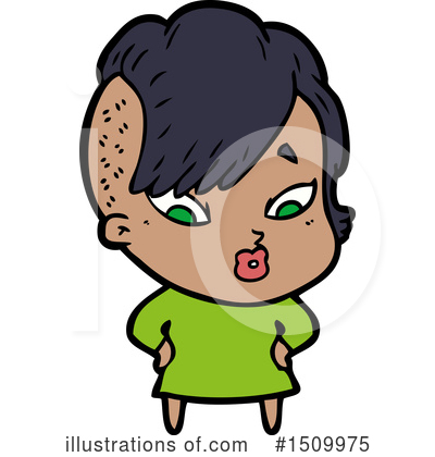 Royalty-Free (RF) Girl Clipart Illustration by lineartestpilot - Stock Sample #1509975