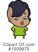 Girl Clipart #1509975 by lineartestpilot