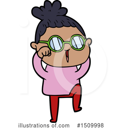 Royalty-Free (RF) Girl Clipart Illustration by lineartestpilot - Stock Sample #1509998