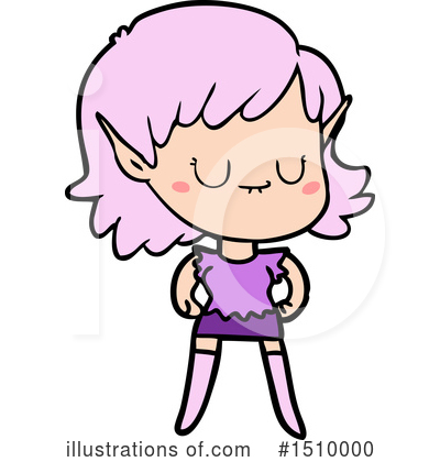 Royalty-Free (RF) Girl Clipart Illustration by lineartestpilot - Stock Sample #1510000