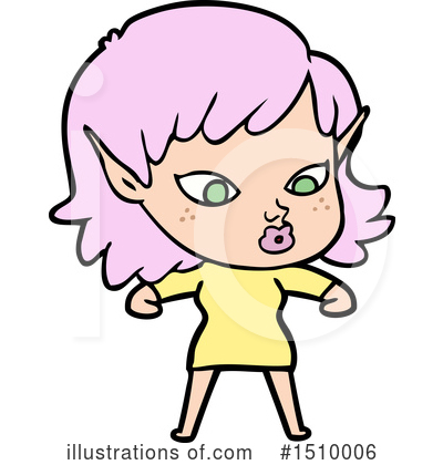 Royalty-Free (RF) Girl Clipart Illustration by lineartestpilot - Stock Sample #1510006