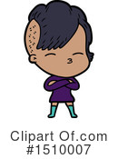 Girl Clipart #1510007 by lineartestpilot