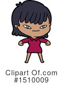 Girl Clipart #1510009 by lineartestpilot