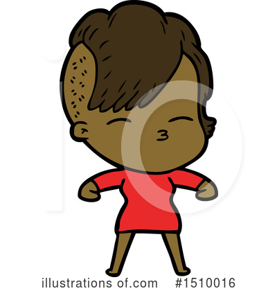 Royalty-Free (RF) Girl Clipart Illustration by lineartestpilot - Stock Sample #1510016