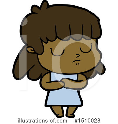 Royalty-Free (RF) Girl Clipart Illustration by lineartestpilot - Stock Sample #1510028