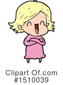 Girl Clipart #1510039 by lineartestpilot