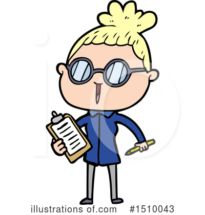 Royalty-Free (RF) Girl Clipart Illustration by lineartestpilot - Stock Sample #1510043
