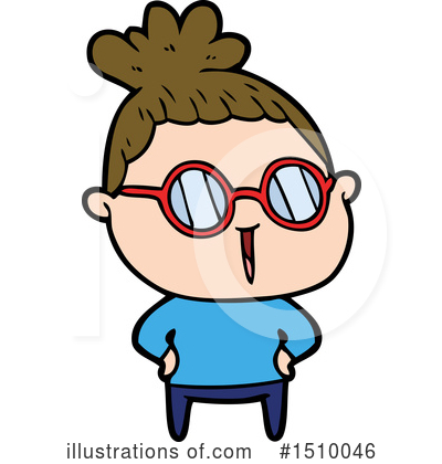 Royalty-Free (RF) Girl Clipart Illustration by lineartestpilot - Stock Sample #1510046