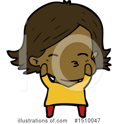 Royalty-Free (RF) Girl Clipart Illustration by lineartestpilot - Stock Sample #1510047