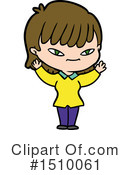 Girl Clipart #1510061 by lineartestpilot
