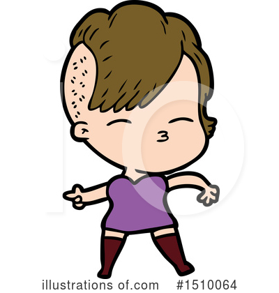 Royalty-Free (RF) Girl Clipart Illustration by lineartestpilot - Stock Sample #1510064