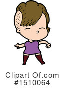 Girl Clipart #1510064 by lineartestpilot