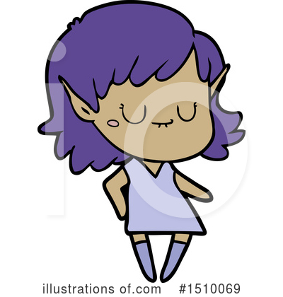 Royalty-Free (RF) Girl Clipart Illustration by lineartestpilot - Stock Sample #1510069