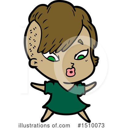 Royalty-Free (RF) Girl Clipart Illustration by lineartestpilot - Stock Sample #1510073