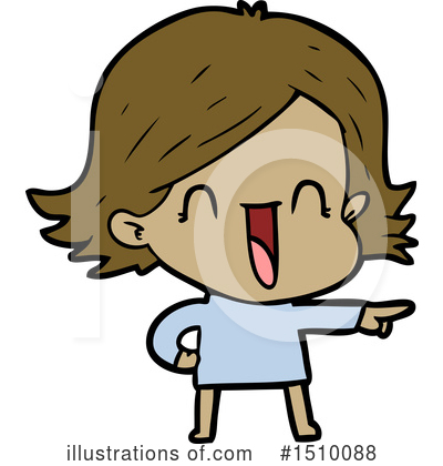 Royalty-Free (RF) Girl Clipart Illustration by lineartestpilot - Stock Sample #1510088