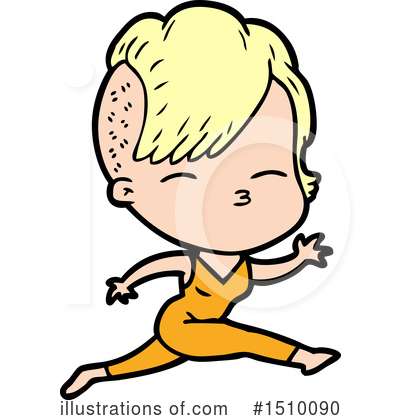 Royalty-Free (RF) Girl Clipart Illustration by lineartestpilot - Stock Sample #1510090