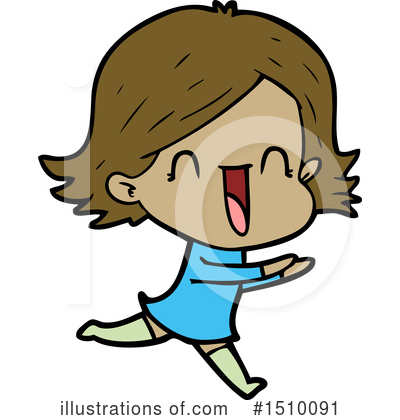 Royalty-Free (RF) Girl Clipart Illustration by lineartestpilot - Stock Sample #1510091