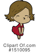 Girl Clipart #1510095 by lineartestpilot
