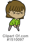 Girl Clipart #1510097 by lineartestpilot