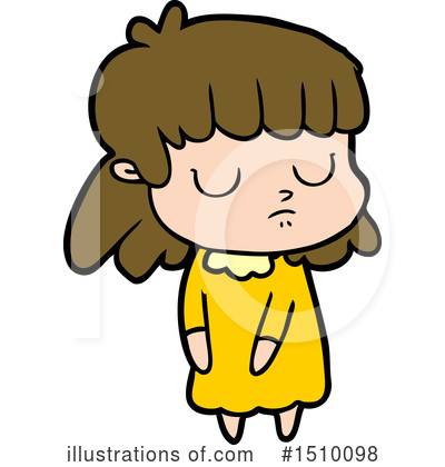 Royalty-Free (RF) Girl Clipart Illustration by lineartestpilot - Stock Sample #1510098