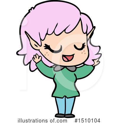Royalty-Free (RF) Girl Clipart Illustration by lineartestpilot - Stock Sample #1510104