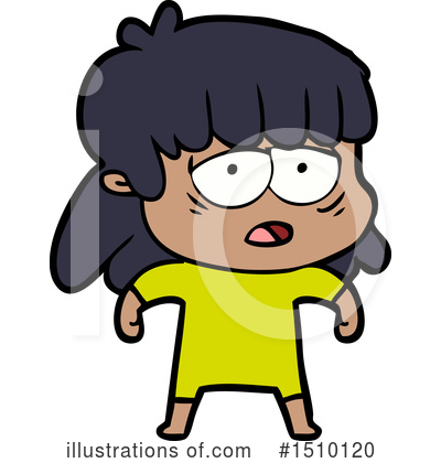 Royalty-Free (RF) Girl Clipart Illustration by lineartestpilot - Stock Sample #1510120