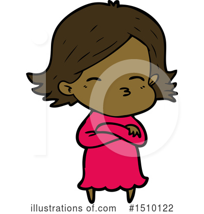 Royalty-Free (RF) Girl Clipart Illustration by lineartestpilot - Stock Sample #1510122