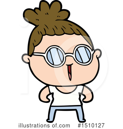 Royalty-Free (RF) Girl Clipart Illustration by lineartestpilot - Stock Sample #1510127