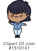 Girl Clipart #1510141 by lineartestpilot