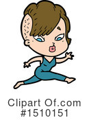 Girl Clipart #1510151 by lineartestpilot