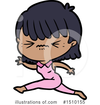 Royalty-Free (RF) Girl Clipart Illustration by lineartestpilot - Stock Sample #1510155