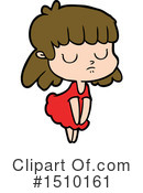 Girl Clipart #1510161 by lineartestpilot