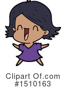 Girl Clipart #1510163 by lineartestpilot