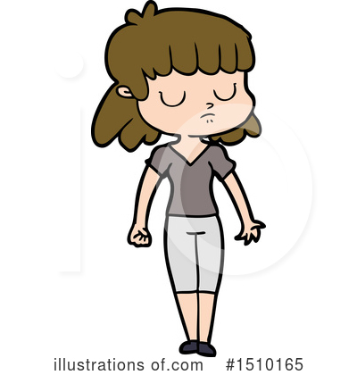 Royalty-Free (RF) Girl Clipart Illustration by lineartestpilot - Stock Sample #1510165