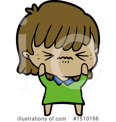 Royalty-Free (RF) Girl Clipart Illustration by lineartestpilot - Stock Sample #1510166