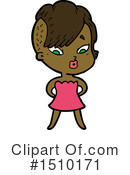Girl Clipart #1510171 by lineartestpilot