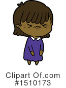 Girl Clipart #1510173 by lineartestpilot