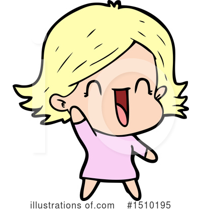 Royalty-Free (RF) Girl Clipart Illustration by lineartestpilot - Stock Sample #1510195