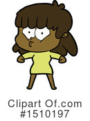 Girl Clipart #1510197 by lineartestpilot