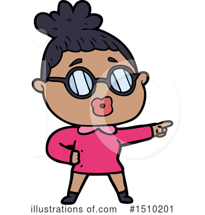 Royalty-Free (RF) Girl Clipart Illustration by lineartestpilot - Stock Sample #1510201