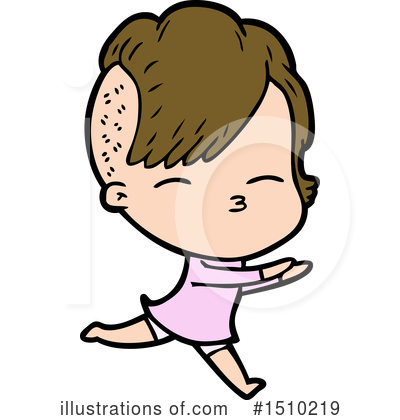 Royalty-Free (RF) Girl Clipart Illustration by lineartestpilot - Stock Sample #1510219