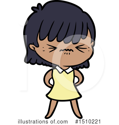 Royalty-Free (RF) Girl Clipart Illustration by lineartestpilot - Stock Sample #1510221