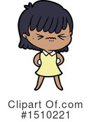 Girl Clipart #1510221 by lineartestpilot