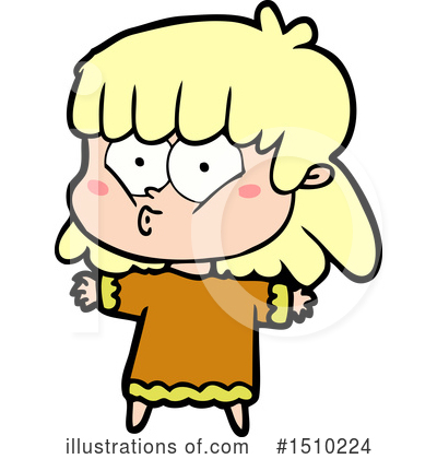 Royalty-Free (RF) Girl Clipart Illustration by lineartestpilot - Stock Sample #1510224