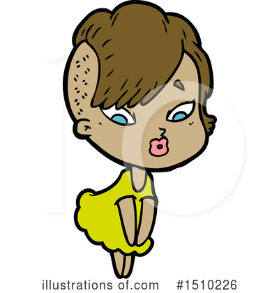 Royalty-Free (RF) Girl Clipart Illustration by lineartestpilot - Stock Sample #1510226