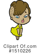 Girl Clipart #1510226 by lineartestpilot