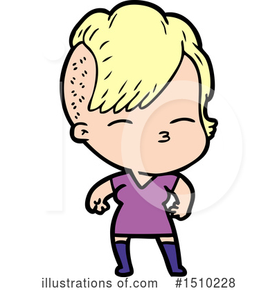 Royalty-Free (RF) Girl Clipart Illustration by lineartestpilot - Stock Sample #1510228